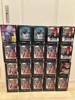 最新プライズフィギュアまとめ売り　DB ブロリー　II ゴジータ　桃白白　20体