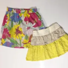 SEE BY CHLOE♡シーバイクロエ♡シルク♡スカート2枚セット