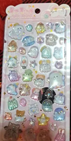 うるちゅる　ポップシール　POPSEAL　オバケーヌ