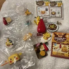 s*可様 ピカチュウの木漏れ日カフェなど　ポケモン　リーメントセット