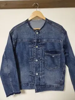 ユニクロ　デニムジャケット　Gジャン　1st　リメイク