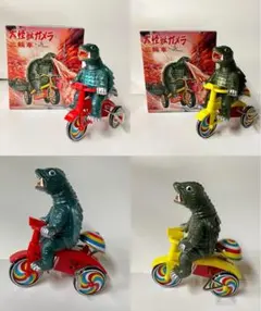 BEAMS別注 M1号 74ゴジラ三輪車 ソフビ ビームス フィギュア M1号（エムイチゴウ）〉の『74ゴジラ三輪車』ソフビ（※TOKYO CULTUART