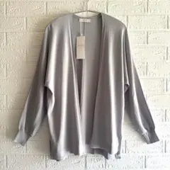 タグ付き未使用品✨️any SiS【M相当】洗える 冷房対策／ロングカーディガン