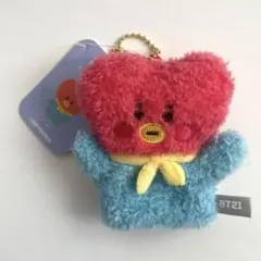BT21 たっとん パペット キーチェーン TATA