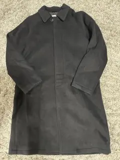 アーバンリサーチドアーズ黒 ステンカラーコート ロングコート