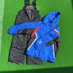 FABLICE スキーウェア Mサイズ 青黒