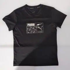 PUMA　Tシャツ　ブラック　１４０ｃｍ