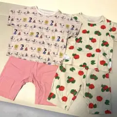 UNIQLO ベビー パジャマ セット スヌーピー 90cmのサムネイル