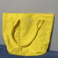 d'Alba イエロートートバッグ
