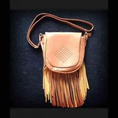 【SALE】海外のセレクトショップ購入の2WAYフリンジbag
