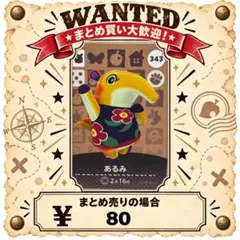アルミ　amiibo あつ森　アミーボカード　①