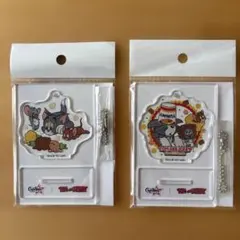 トムとジェリー アクリルスタンドキーホルダー 2個セット