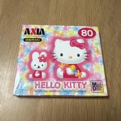 未開封 AXIA アクシア 録音用 MD ミニディスク ハローキティ 80分