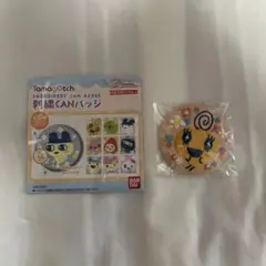 たまごっち 刺繍CANバッジ めめっちのサムネイル