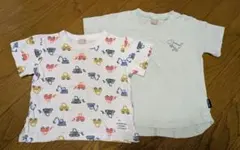 PETIT MAIN Tシャツ 2枚セット 90cm