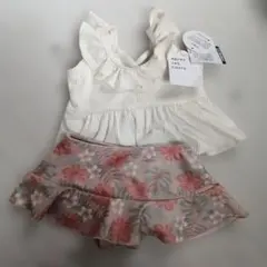 新品タグ付き　après les cours ベビー水着セット 80サイズ