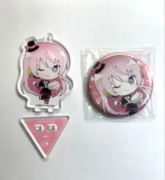 巡音ルカ プロセカ コラボカフェ アクリルスタンド 缶バッジ 初音ミク