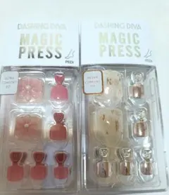 DASHING DIVA MAGIC PRESS ネイルチップ 「フット」
