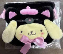 まっくろあにまるず　ポムポムプリン　巾着