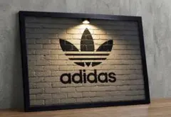 アートポスター 額付き インテリア adidas A4 フォトフレーム