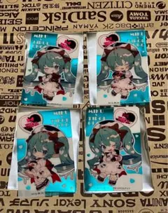 チロルミクBOX　クリアカード 初音ミク　4種