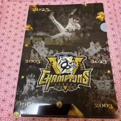 ラスト❶点 阪神タイガース 優勝記念 クリアファイル 歓喜の瞬間 コラボグルメ
