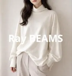 Ray BEAMS ハイネックスタンドカラーバルーンスリーブブラウスのサムネイル