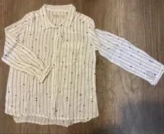 ZARAキッズ 長袖シャツ ストライプ