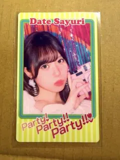 伊達さゆり 1st LIVE オフィシャルグッズ チェキ風カード C3 - メルカリ