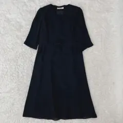 美品　PRIME PRIMA ブラック 喪服　礼服　冠婚葬祭　ワンピース 7AR