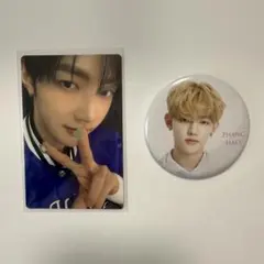 ゼベワン ジャンハオ KCON2025 トレカ 缶バッジ