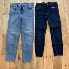 ZARA スキニージーンズ 2本セット EU 38