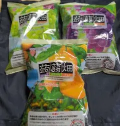 マンナンライフ蒟蒻畑 温州みかん味、シャインマスカット味、ぶどう味　10個×3袋のサムネイル