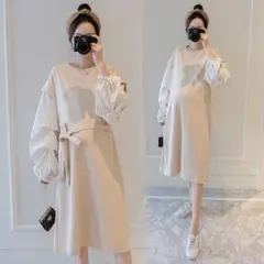 週末限定お値下げマタニティワンピース　お宮参り　マタニティフォト