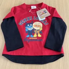 アンパンマン 長袖カットソー 赤