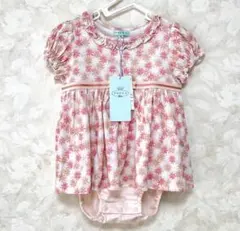 【新品タグ付】80cm TOCCA ベビー服 ロンパース ワンピース 半袖のサムネイル