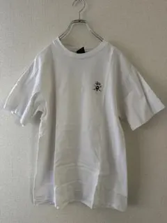 【希少】 90s USA製 紺タグ 刺繍ロゴ 袖裾シングル Stussy M
