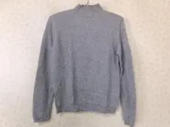 103815　女士　100%羊絨　高領毛衣　灰色　40