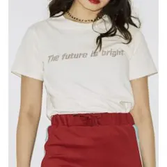 jouetie ライトストーンゴロフィットTシャツ