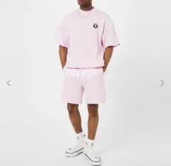 AAPE by A BATHING APE ハーフパンツ　ピンク