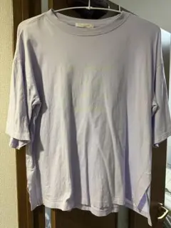 chocol raffine robe ロゴTシャツ パープル