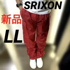 新品❗️ Srixon スリクソン　ゴルフ　レッド　耐久　撥水　レインパンツ　LL