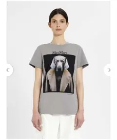新品・未使用 MaxMara ドッグ プリント Tシャツ - メルカリ