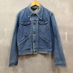 70sビンテージ Wrangler 124MJ デニムジャケット 濃紺 40 - メルカリ