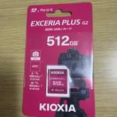 KIOXIA EXCERIA PLUS G2 512GB SDカード