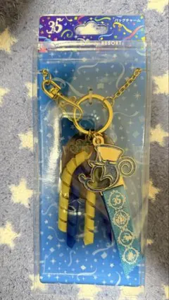 ディズニー35周年　ミッキー　バッグチャーム