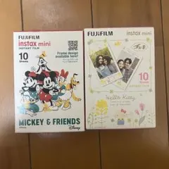 FUJIFILM instax mini インスタントフィルム 2種セット