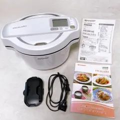 美品　SHARP　ヘルシオホットクック　KN-HW16E　2020年製　ホワイトのサムネイル