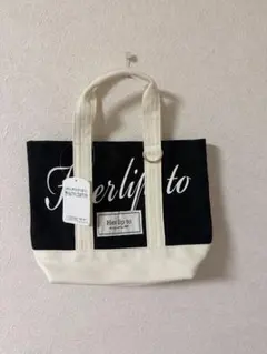 herlipto Canvas Mini Tote トートバッグblack - メルカリ