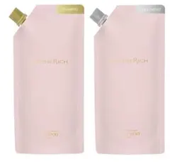 SILK THE RICH シャンプー＆トリートメント ピンク詰め替えセット